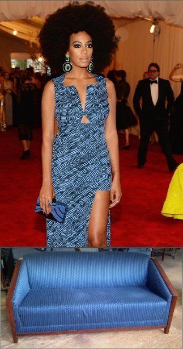 ¿Quién lo lleva mejor: las famosas de la gala del MET o estos sofás? (FOTOS)