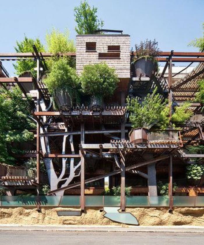 Estos apartamentos son lo más parecido a casas de árboles para adultos (FOTOS)