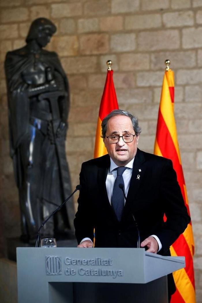 Sánchez propone a Torra constituir la mesa de diálogo entre gobiernos el lunes 24 de febrero