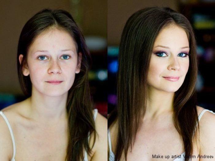 Cambio radical con maquillaje: antes y después de mujeres anónimas con el maquillador ruso Vadim Andreev (FOTOS, VÍDEO)