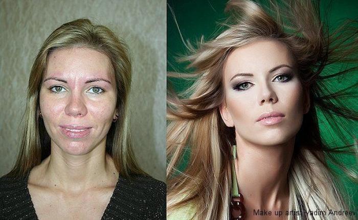 Cambio radical con maquillaje: antes y después de mujeres anónimas con el maquillador ruso Vadim Andreev (FOTOS, VÍDEO)