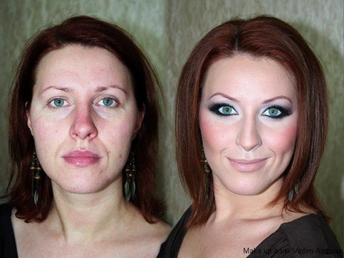 Cambio radical con maquillaje: antes y después de mujeres anónimas con el maquillador ruso Vadim Andreev (FOTOS, VÍDEO)
