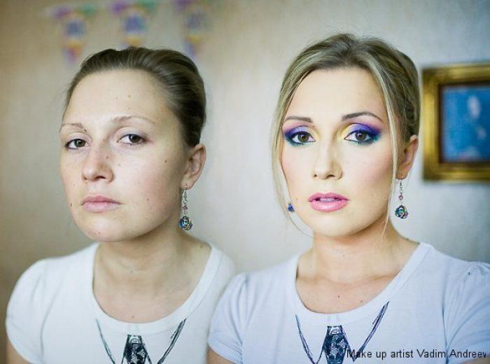 Cambio radical con maquillaje: antes y después de mujeres anónimas con el maquillador ruso Vadim Andreev (FOTOS, VÍDEO)