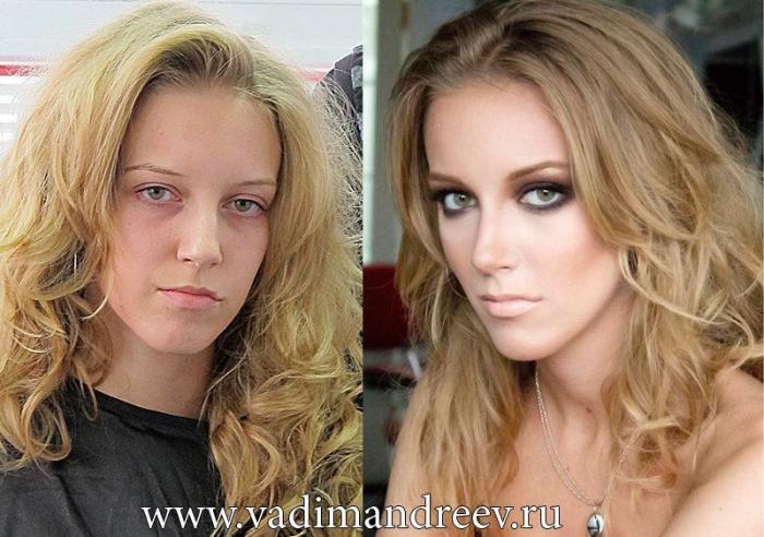 Cambio radical con maquillaje: antes y después de mujeres anónimas con el maquillador ruso Vadim Andreev (FOTOS, VÍDEO)