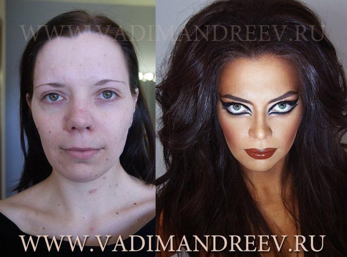Cambio radical con maquillaje: antes y después de mujeres anónimas con el maquillador ruso Vadim Andreev (FOTOS, VÍDEO)