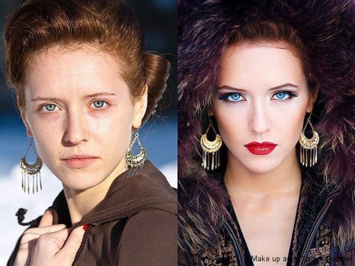Cambio radical con maquillaje: antes y después de mujeres anónimas con el maquillador ruso Vadim Andreev (FOTOS, VÍDEO)