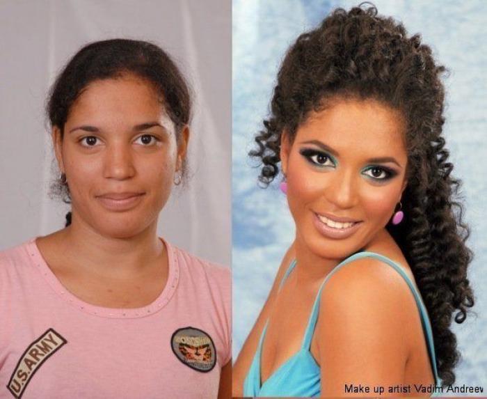 Cambio radical con maquillaje: antes y después de mujeres anónimas con el maquillador ruso Vadim Andreev (FOTOS, VÍDEO)