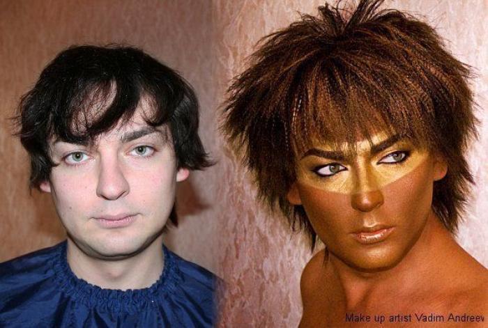 Cambio radical con maquillaje: antes y después de mujeres anónimas con el maquillador ruso Vadim Andreev (FOTOS, VÍDEO)
