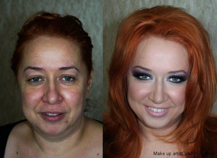 Cambio radical con maquillaje: antes y después de mujeres anónimas con el maquillador ruso Vadim Andreev (FOTOS, VÍDEO)