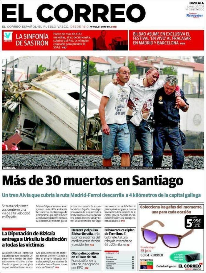 Al menos dos muertos y 27 heridos por el descarrilamiento de un tren en Italia