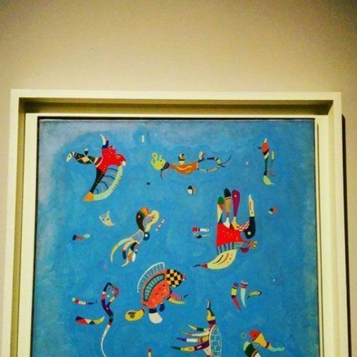 Kandinsky en Madrid: los cuadros de la exposición del pintor ruso pasados por Instagram