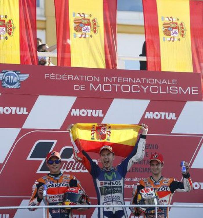 Jorge Lorenzo, campeón del Mundo de MotoGP