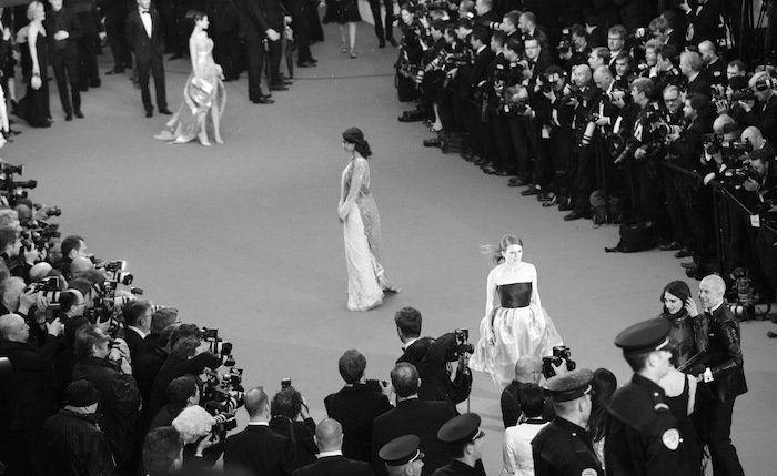 Fotos de Cannes en plan 'Gatsby': Getty retrata la alfombra roja en blanco y negro