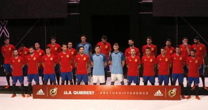 Así es la equipación con la que España jugará en la Eurocopa 2016