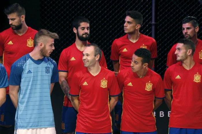 Así es la equipación con la que España jugará en la Eurocopa 2016