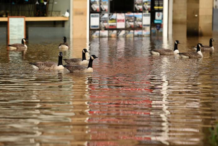 Tarragona vive su día más lluvioso en 13 años con más de 100 litros por metro cuadrado
