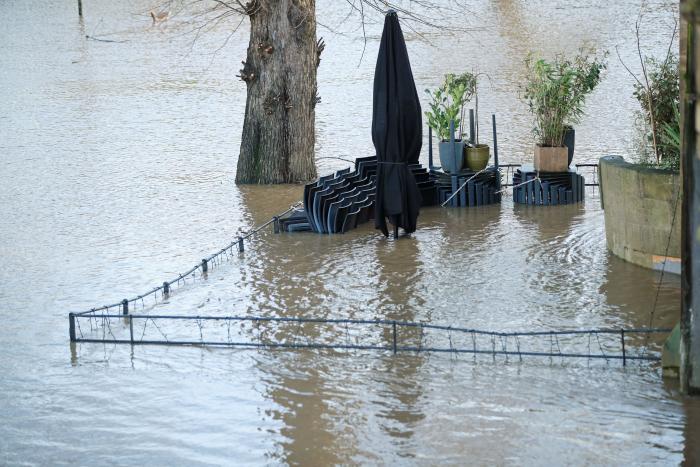 Tarragona vive su día más lluvioso en 13 años con más de 100 litros por metro cuadrado