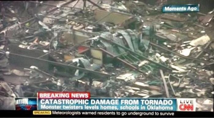 El tornado de Oklahoma deja decenas de muertos