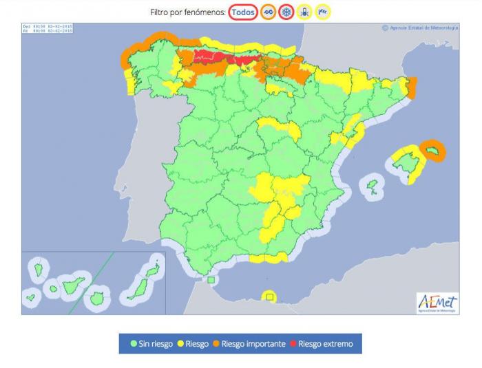 La primera ola de calor con aire africano llega el miércoles