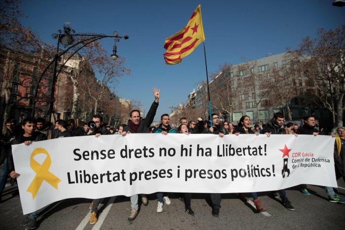 Los presos varones del 'procés' harán noche en la prisión de Zuera (Zaragoza)