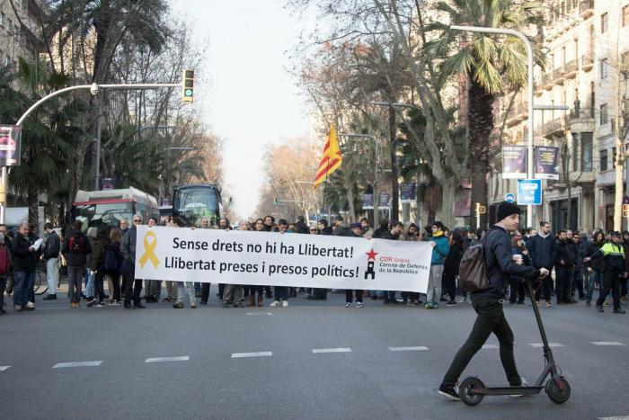 Los presos varones del 'procés' harán noche en la prisión de Zuera (Zaragoza)