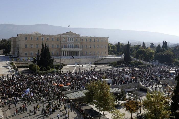 La primera huelga bajo el Gobierno de Syriza pone rostro al descontento en Grecia