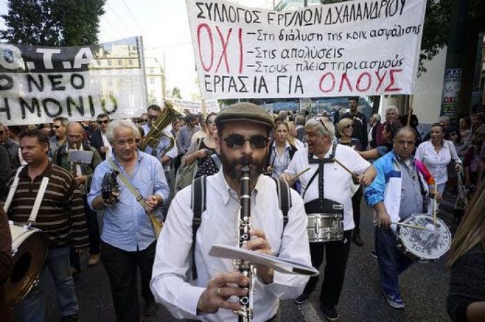 La primera huelga bajo el Gobierno de Syriza pone rostro al descontento en Grecia