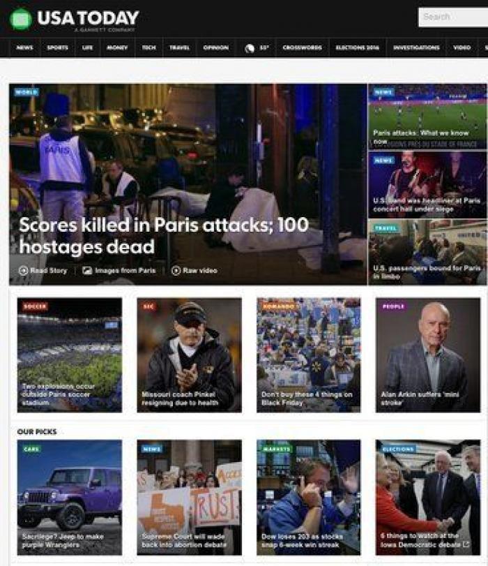 Atentados en París: al menos 120 muertos en varias explosiones y tiroteos simultáneos