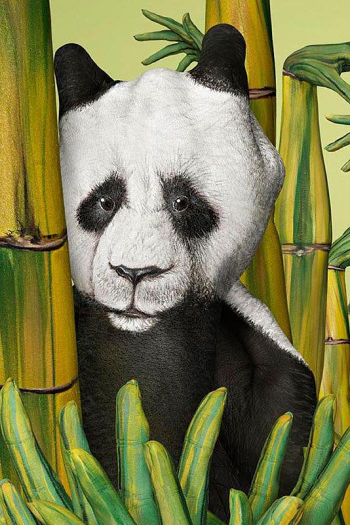 El arte de Claudia Sahuquillo para convertir la piel en lienzo