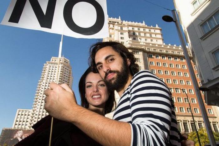 Madrid grita "¡basta!" contra la violencia machista