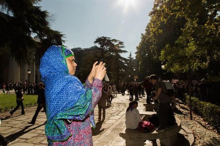Madrid grita "¡basta!" contra la violencia machista