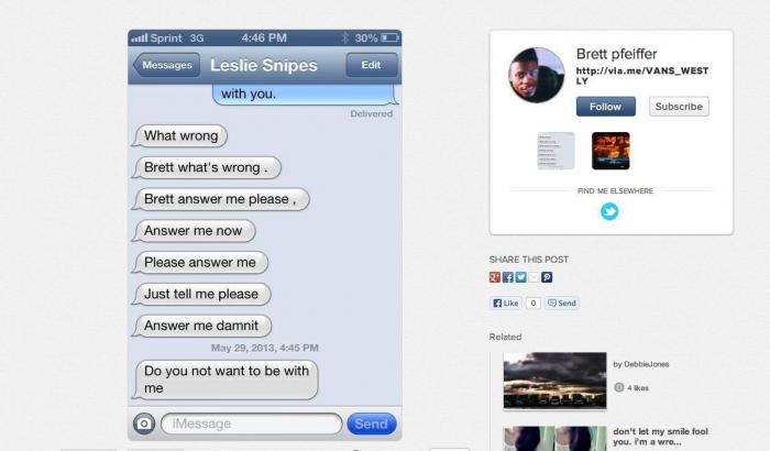 Broma a tu pareja: ¿Qué pasa si le escribes al móvil diciendo que no has sido del todo honesto? (TUITS)