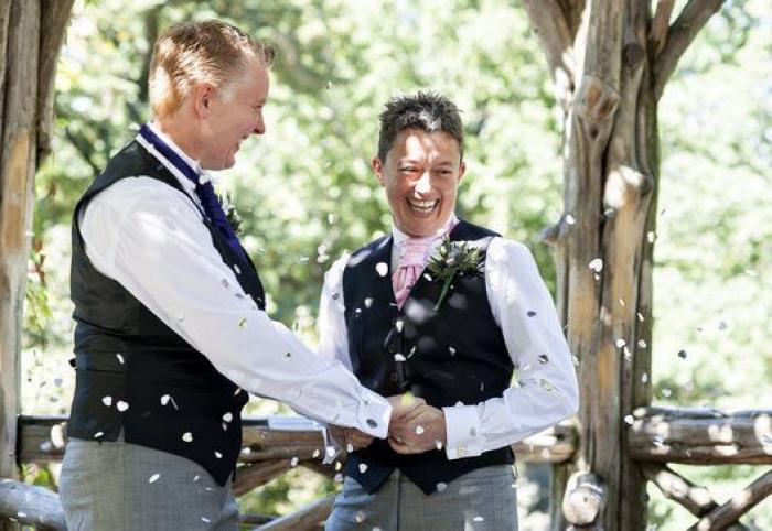 18 novias originales que decidieron que el vestido clásico no era para ellas (FOTOS)