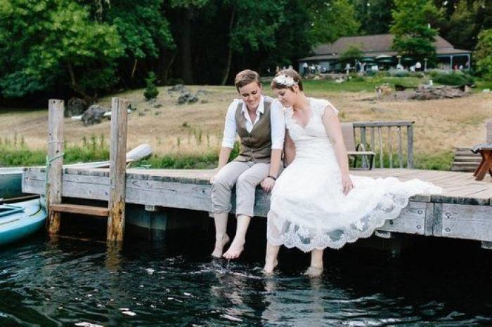 18 novias originales que decidieron que el vestido clásico no era para ellas (FOTOS)