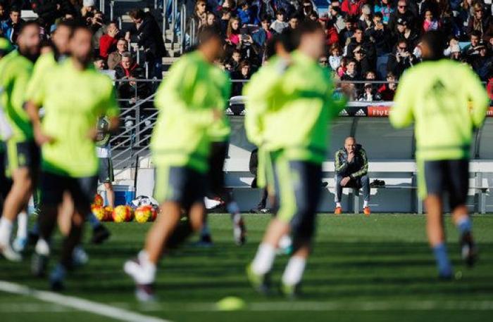 Zidane sorprende con este inesperado cambio en su primer partido con el Madrid