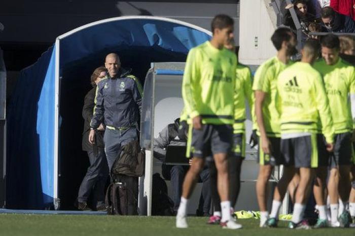 Zidane sorprende con este inesperado cambio en su primer partido con el Madrid