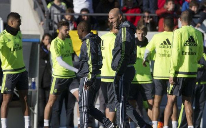 Zidane sorprende con este inesperado cambio en su primer partido con el Madrid