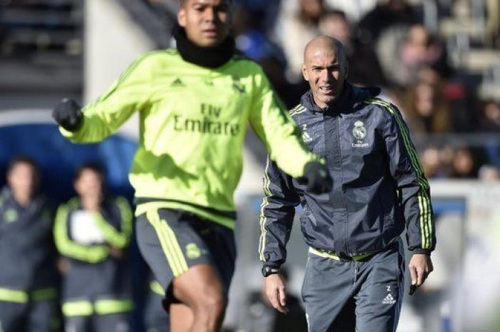 Zidane sorprende con este inesperado cambio en su primer partido con el Madrid