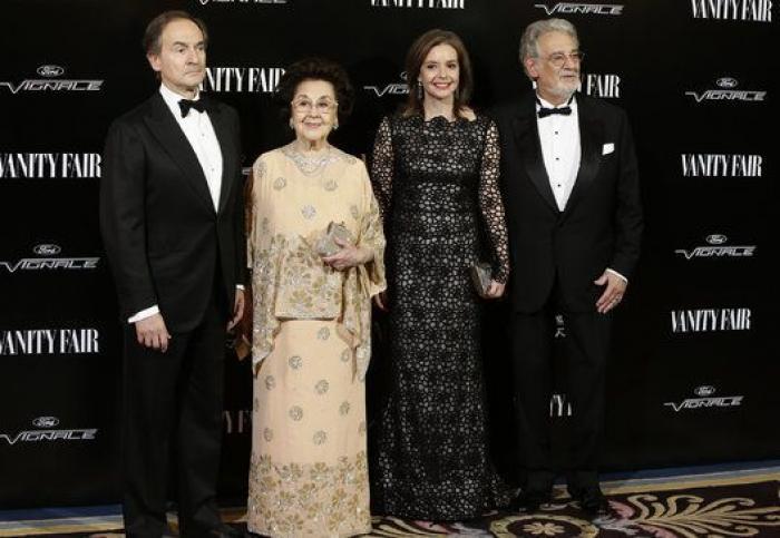 La fiesta de 'Vanity Fair' en homenaje al personaje del año, Plácido Domingo (FOTOS)