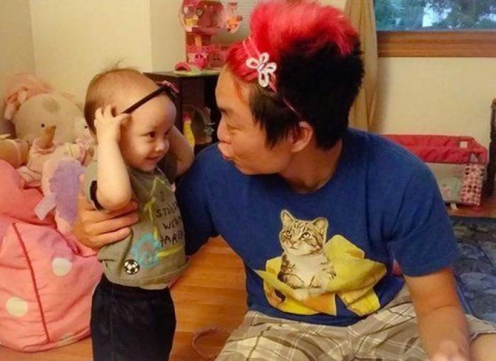 31 fotos espontáneas que describen la paternidad