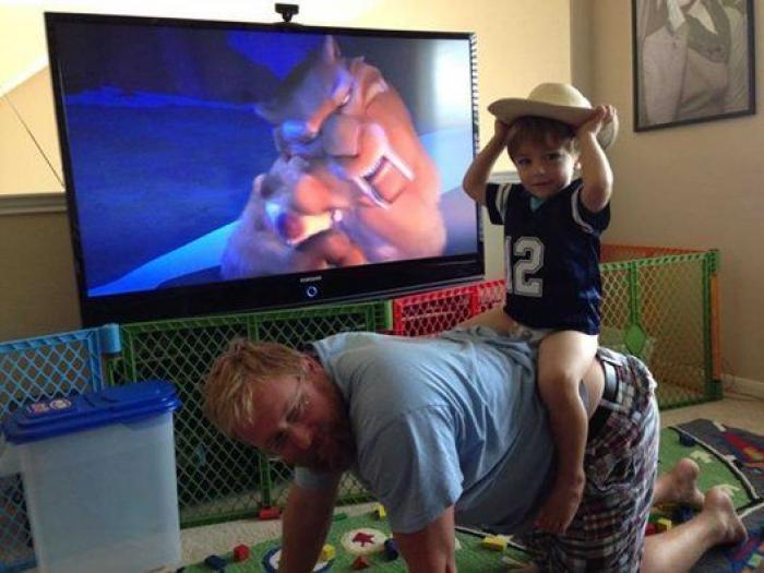 31 fotos espontáneas que describen la paternidad