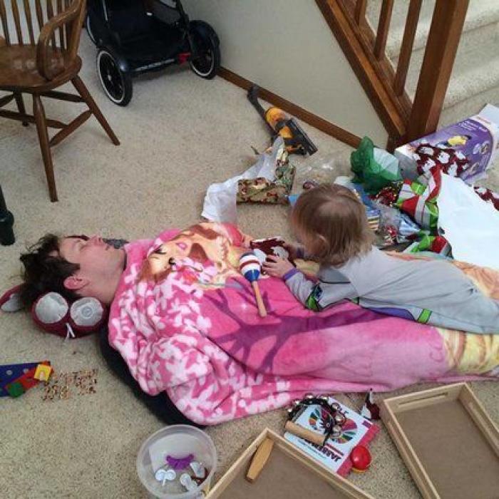 31 fotos espontáneas que describen la paternidad