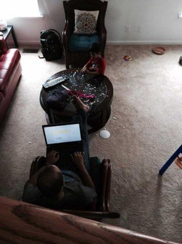 31 fotos espontáneas que describen la paternidad