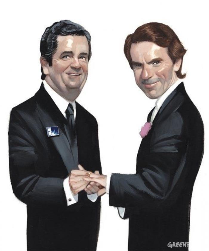 Greenpeace denuncia el matrimonio entre presidentes del Gobierno y empresas energéticas (FOTOS)