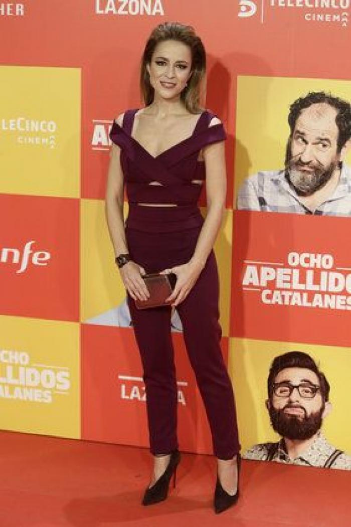 Multitud de famosos arropan a Clara Lago y Dani Rovira en el preestreno de 'Ocho apellidos catalanes' (FOTOS)