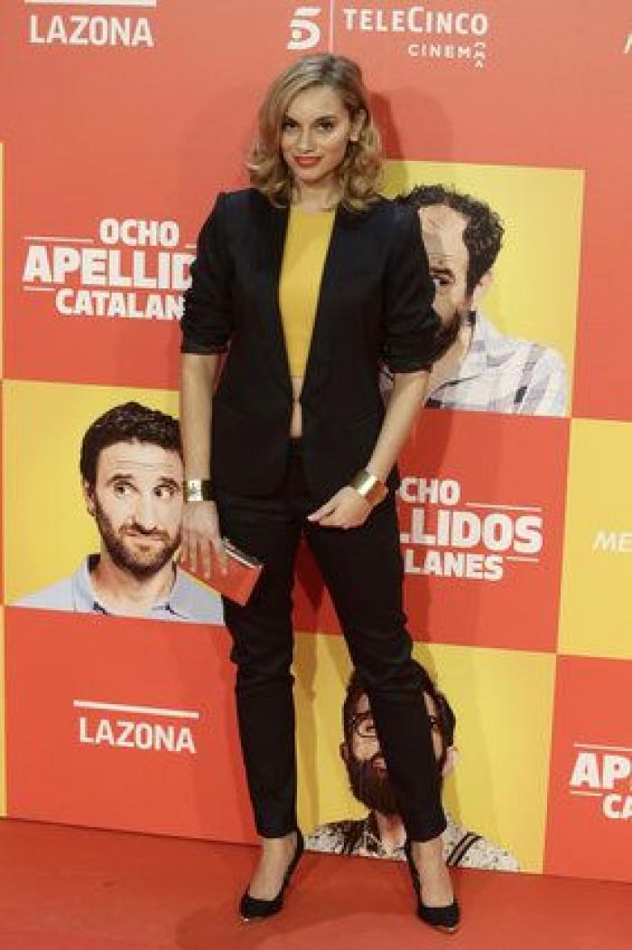 Multitud de famosos arropan a Clara Lago y Dani Rovira en el preestreno de 'Ocho apellidos catalanes' (FOTOS)