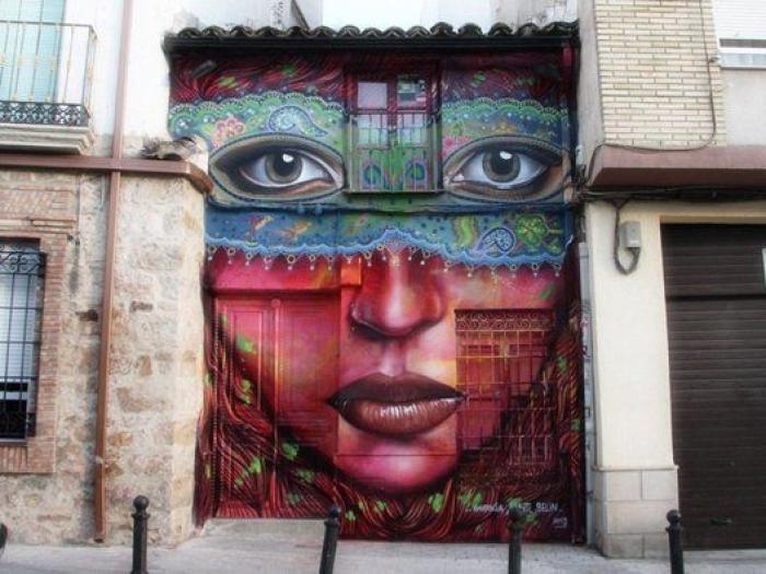 Supera los 600 'me gusta' en una hora con el grafiti que ha publicado en Twitter