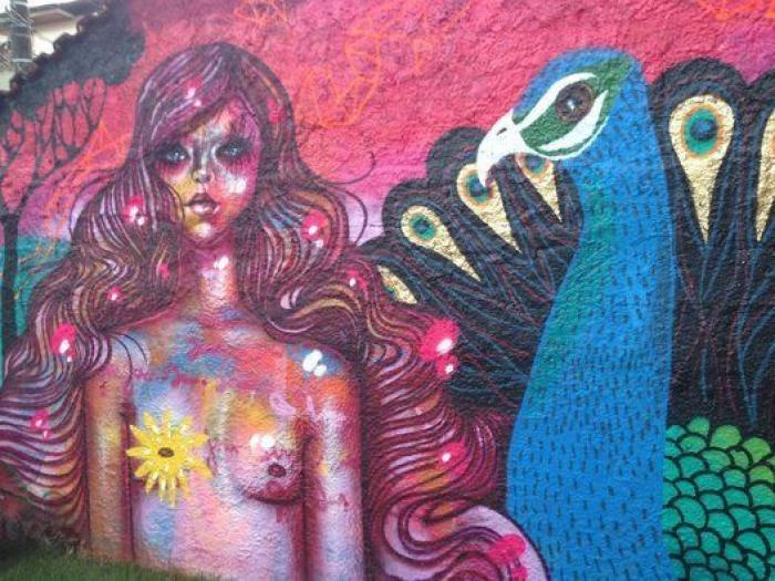 Supera los 600 'me gusta' en una hora con el grafiti que ha publicado en Twitter