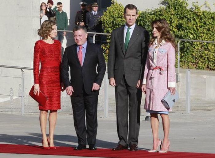 Seis reyes, una cena: el encuentro entre los soberanos de España y los de Jordania (FOTOS)