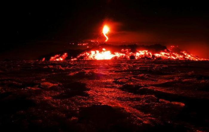 El volcán Etna entra en erupción